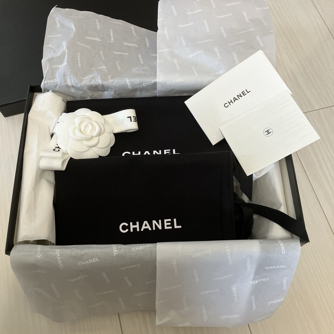 CHANEL - CHANEL 25C バレリーナ シューズ ブラック 37.5の通販 CHANEL - CHANEL 25C バレリーナ シューズ ブラック 37.5の通販
