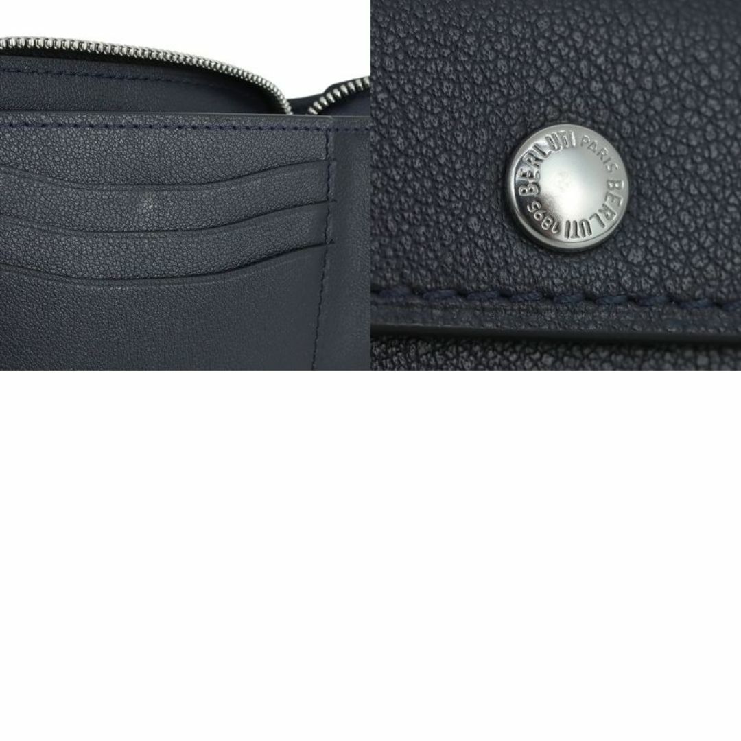 BERLUTI - ベルルッティ 二つ折り財布 ラウンドジップ イタウバ BERLUTI - ベルルッティ 二つ折り財布 ラウンドジップ イタウバ