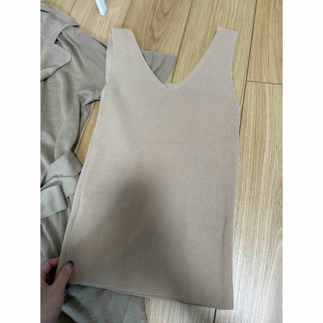 Ameri VINTAGE - 美品 アメリ セット ニット ジャケットの通販 Ameri VINTAGE - 美品 アメリ セット ニット ジャケットの通販