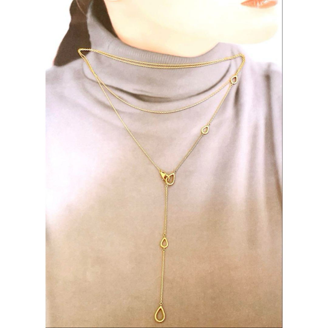 STAR JEWELRY - 約4.62g✨約80cm✨スタージュエリー❗️k18Y字 STAR JEWELRY - 約4.62g✨約80cm✨スタージュエリー❗️k18Y字