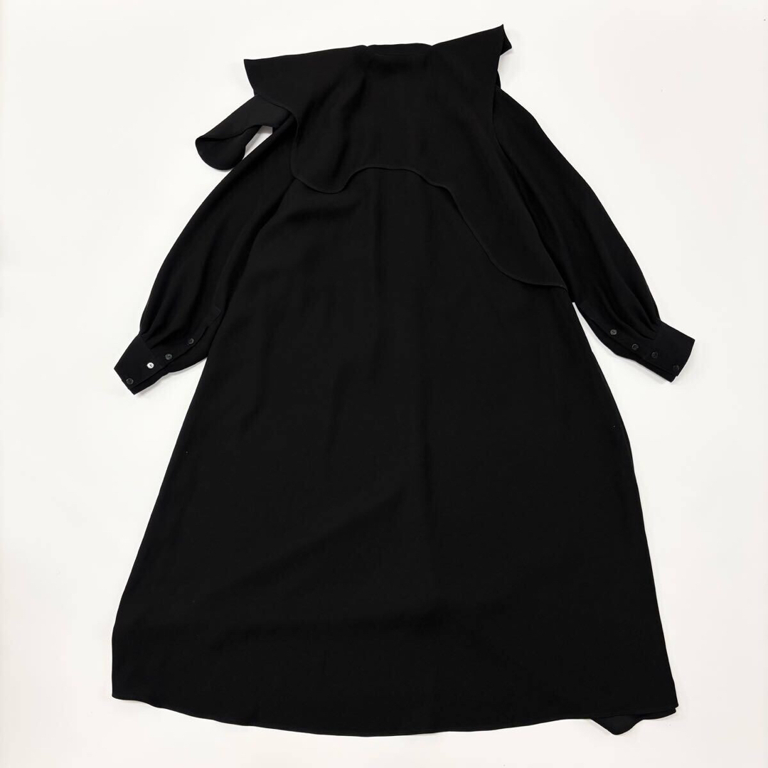 ENFOLD - 23aw ENFOLD ネック レイヤード ドレス ロング ENFOLD - 23aw ENFOLD ネック レイヤード ドレス ロング