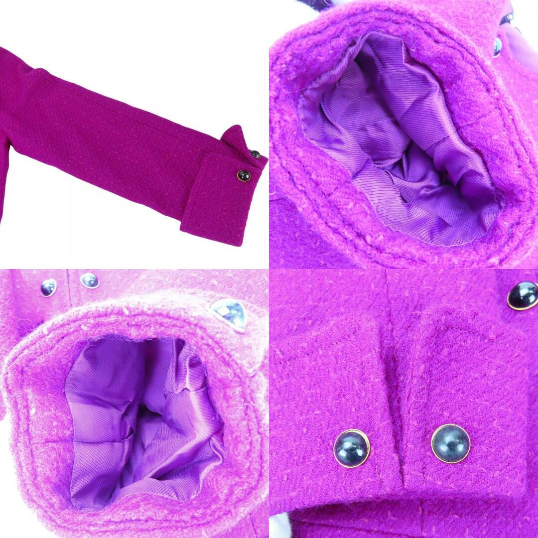 NINA RICCI - 【中古】 ニナリッチ ノーカラージャケット 9 A3 NINA RICCI - 【中古】 ニナリッチ ノーカラージャケット 9 A3