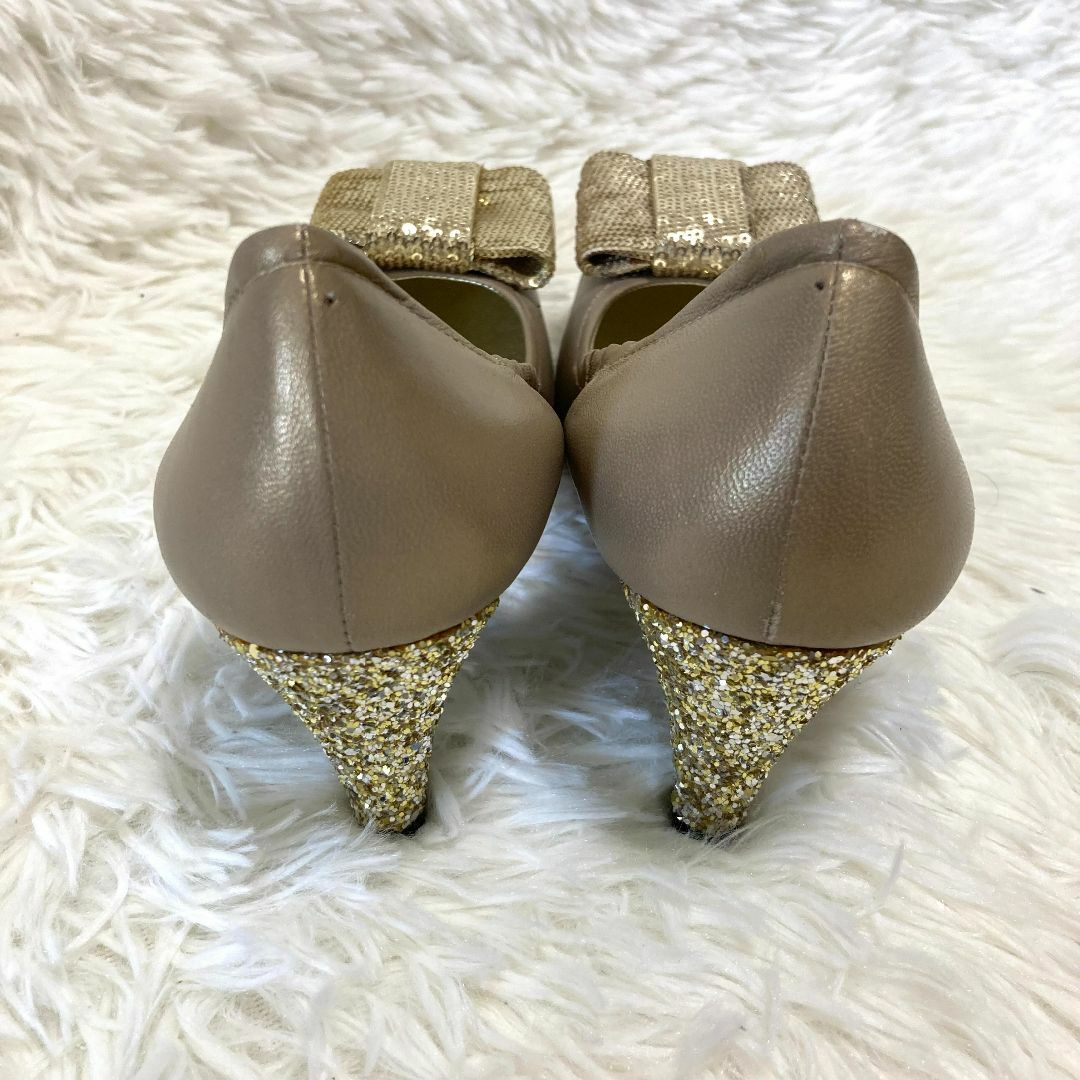 DIANA - DIANA ダイアナ パンプス 23.5㎝ ゴールド グリッター DIANA - DIANA ダイアナ パンプス 23.5㎝ ゴールド グリッター