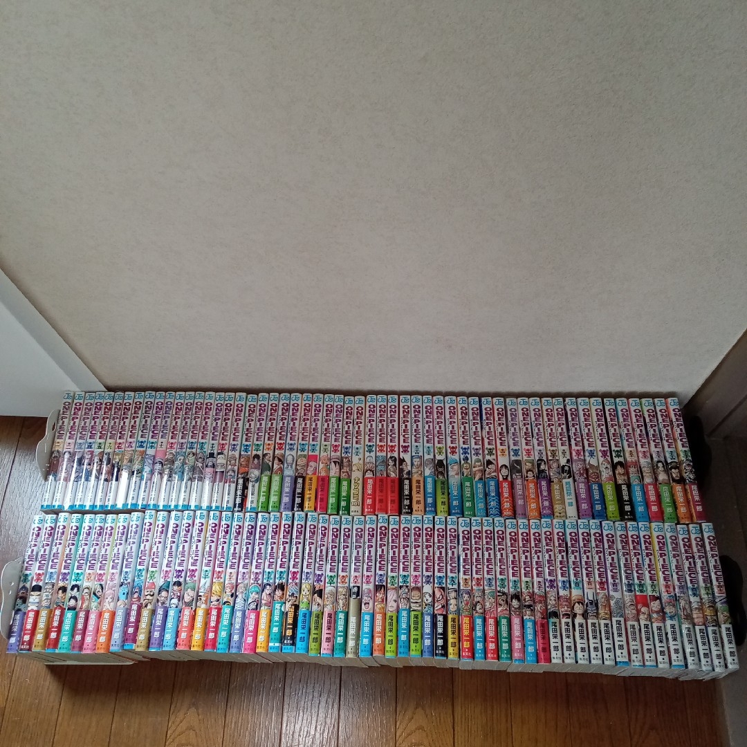 集英社 - ONE PIECE 1〜111巻 全巻 初版 ほぼ帯付 新品有り 集英社 - ONE PIECE 1〜111巻 全巻 初版 ほぼ帯付 新品有り