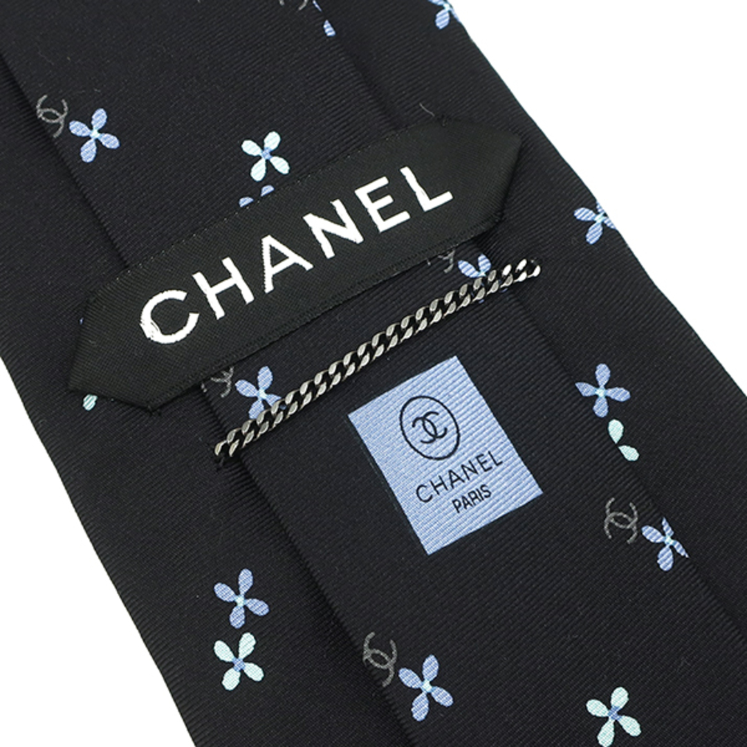 CHANEL - シャネル CHANEL ネクタイ ココマーク フラワー 9.5cm CHANEL - シャネル CHANEL ネクタイ ココマーク フラワー 9.5cm