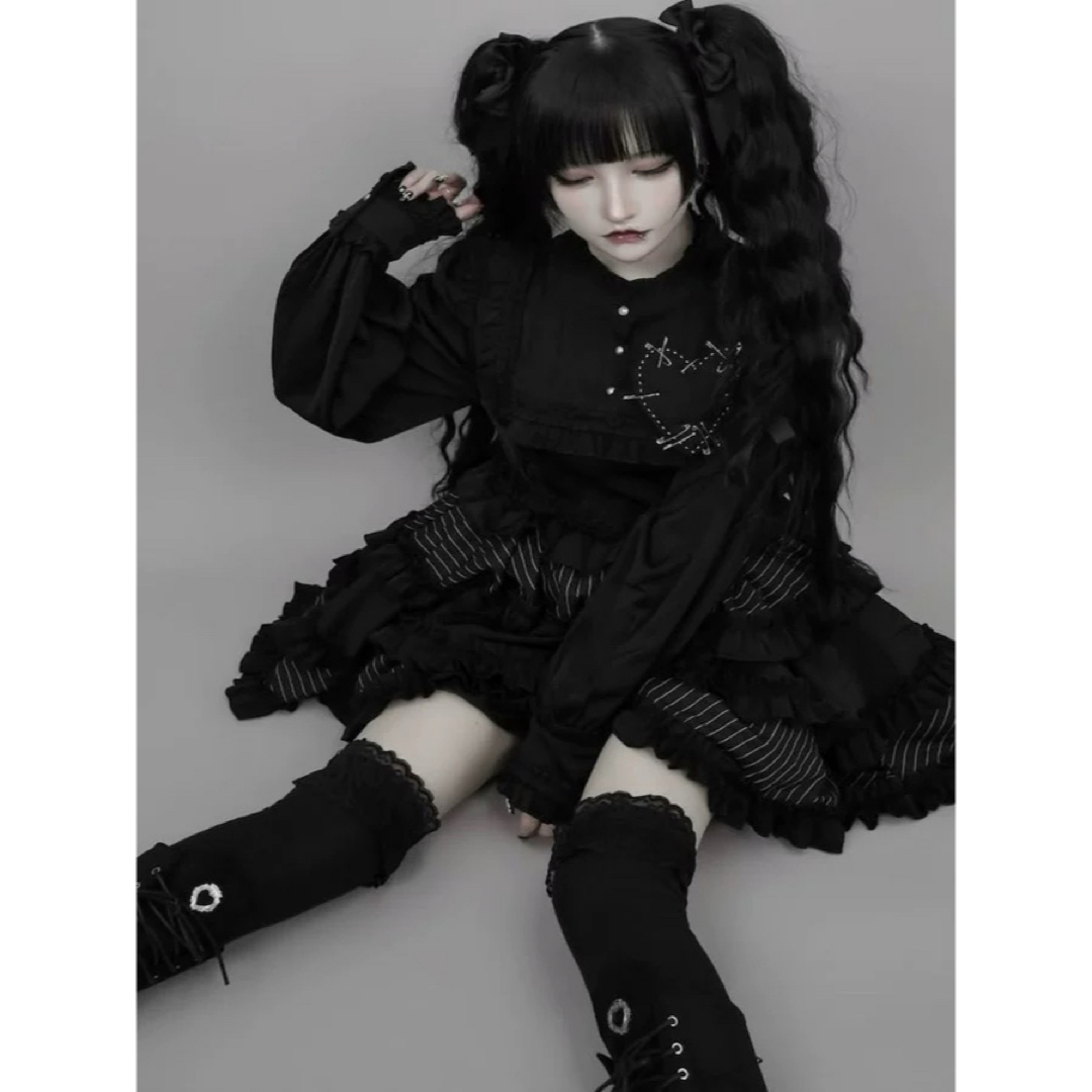 DimMoire フリルに埋もれて見る悪夢ドレスの通販 by にゃん|ラクマ DimMoire フリルに埋もれて見る悪夢ドレスの通販 by にゃん|ラクマ