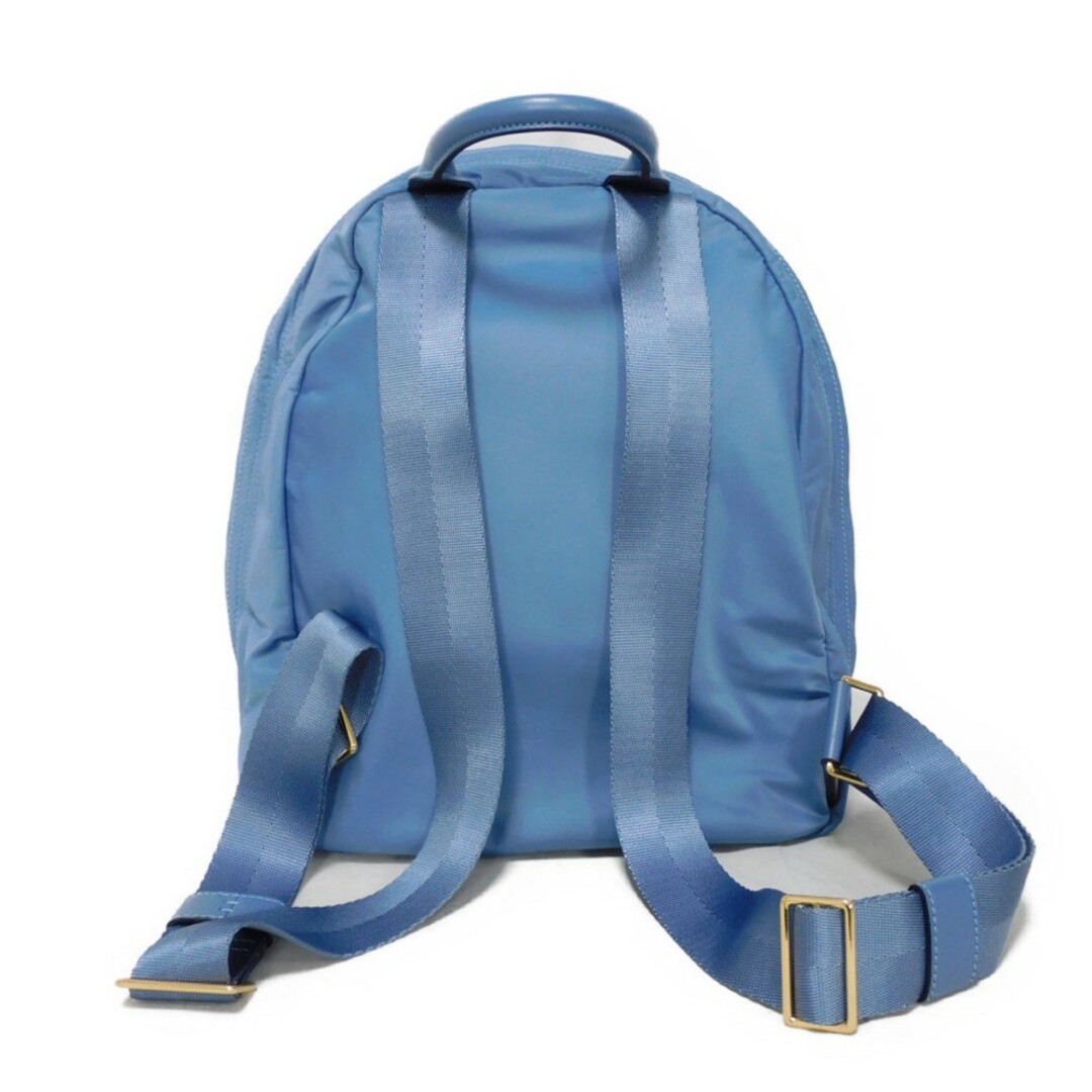 Tory Burch(トリーバーチ)のTory Burch トリーバーチ エラ デイパック カーフ 2WAY ハンドバッグ ダブルT ロゴ ナイロン ブルー リュックサック バックパック 55113 レディースのバッグ(リュック/バックパック)の商品写真