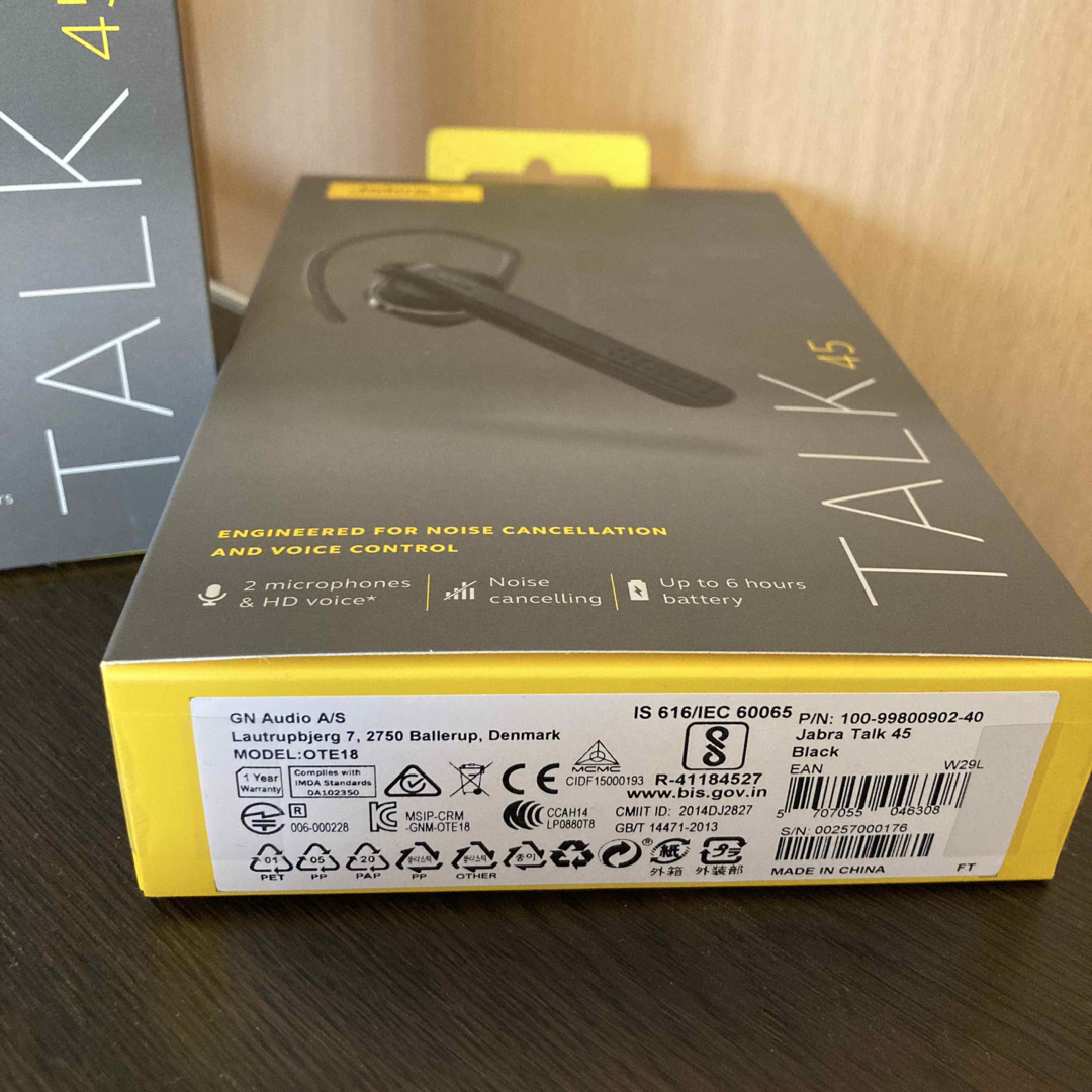 Jabra - Jabra Talk 45 ワイヤレスイヤホン ブラックの通販 by Jabra - Jabra Talk 45 ワイヤレスイヤホン ブラックの通販 by