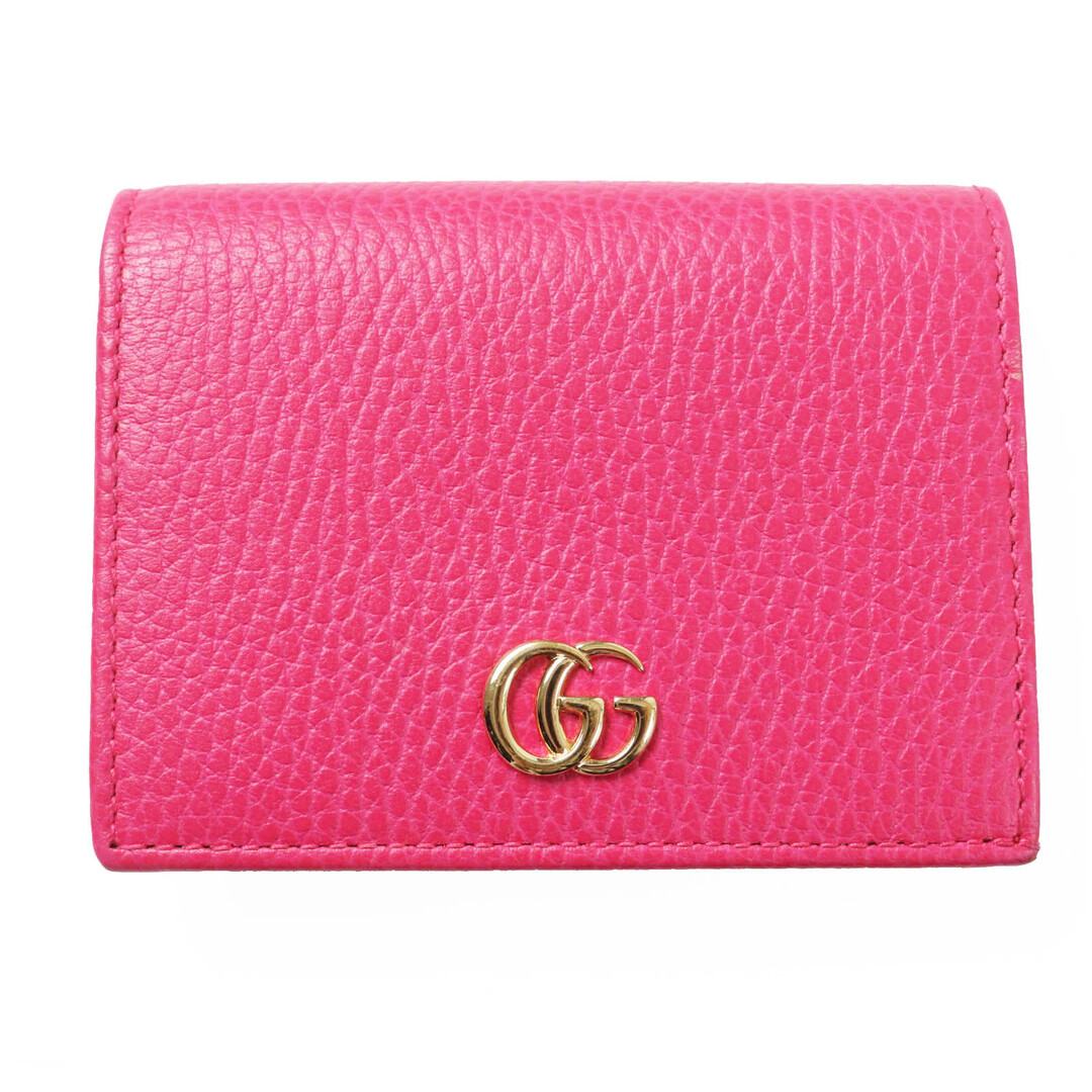 GUCCI - 極美品◎GUCCI グッチ 456126 GGマーモント レザー ミニ GUCCI - 極美品◎GUCCI グッチ 456126 GGマーモント レザー ミニ