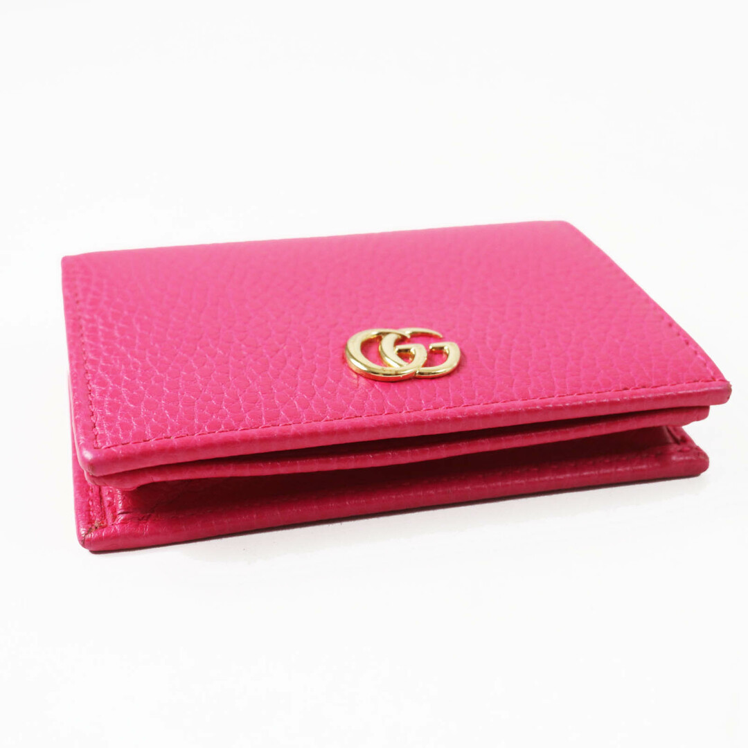 GUCCI - 極美品◎GUCCI グッチ 456126 GGマーモント レザー ミニ GUCCI - 極美品◎GUCCI グッチ 456126 GGマーモント レザー ミニ