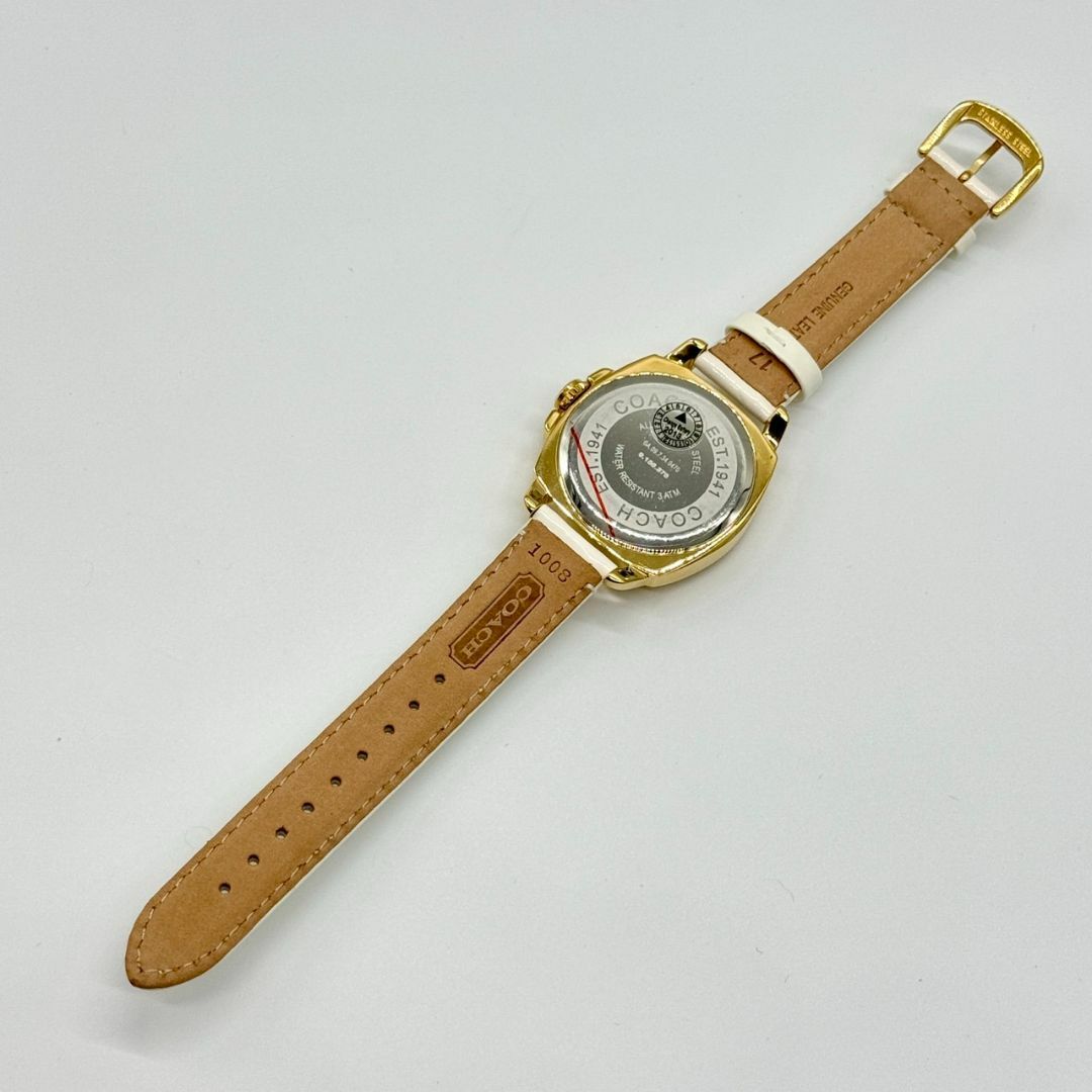 COACH - 美品 稼働品 COACH コーチ 腕時計 シグネチャー COACH - 美品 稼働品 COACH コーチ 腕時計 シグネチャー