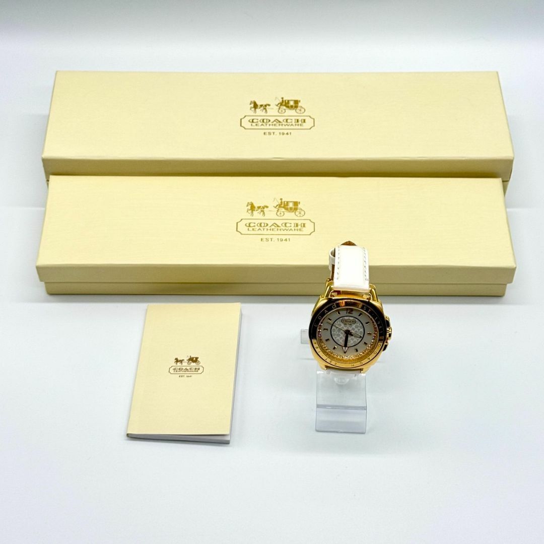 COACH - 美品 稼働品 COACH コーチ 腕時計 シグネチャー COACH - 美品 稼働品 COACH コーチ 腕時計 シグネチャー