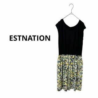 ESTNATION - 美品 ESTNATION エストネーション ワンピース ESTNATION - 美品 ESTNATION エストネーション ワンピース