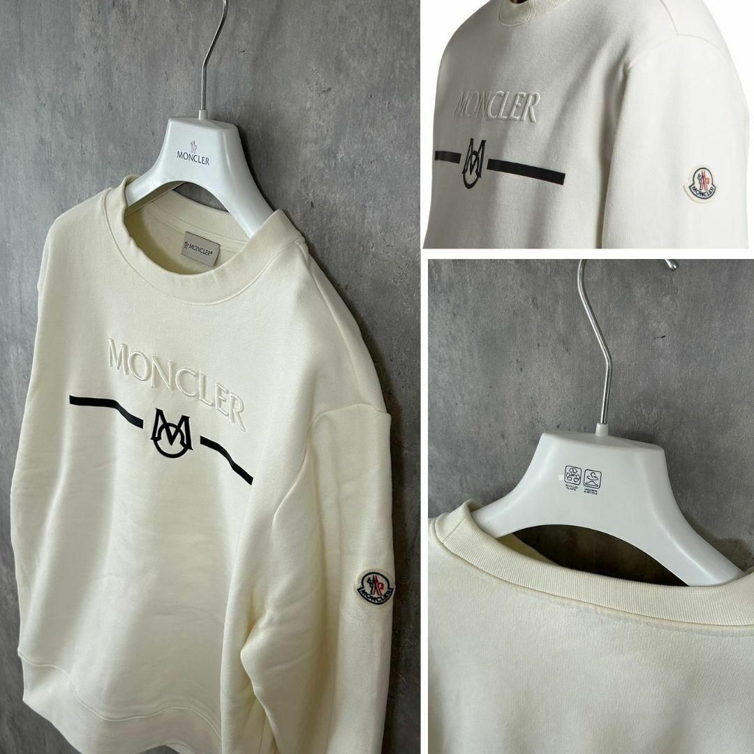 MONCLER - 新品未使用タグ付き☆MONCLER 刺繡入りロゴ MONCLER - 新品未使用タグ付き☆MONCLER 刺繡入りロゴ