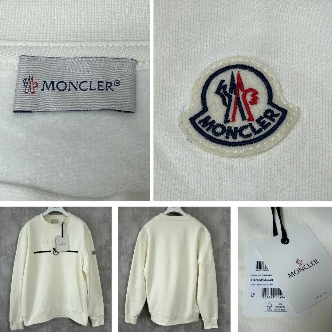 MONCLER - 新品未使用タグ付き☆MONCLER 刺繡入りロゴ MONCLER - 新品未使用タグ付き☆MONCLER 刺繡入りロゴ