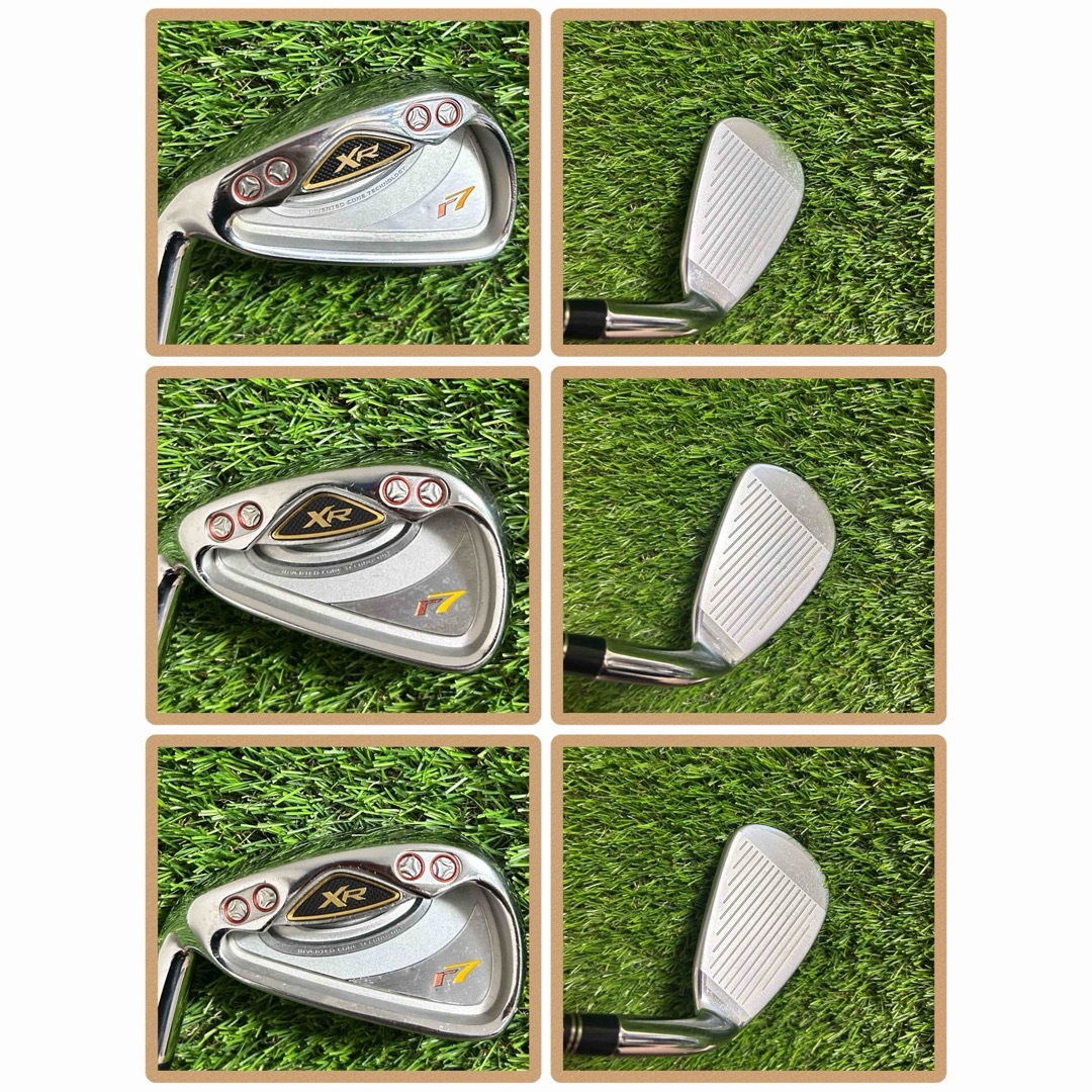 TaylorMade - レフティ!テーラーメイドr7 XR アイアンセット6本 TaylorMade - レフティ!テーラーメイドr7 XR アイアンセット6本