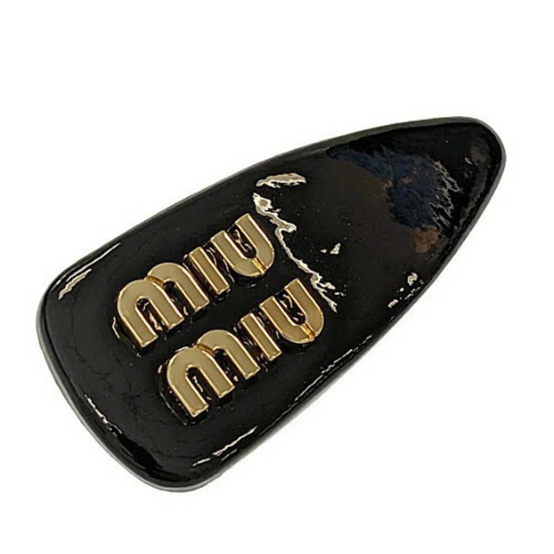 MIU MIU - MIUMIU パテントレザー ヘアクリップ 5IF092の通販 by MIU MIU - MIUMIU パテントレザー ヘアクリップ 5IF092の通販 by