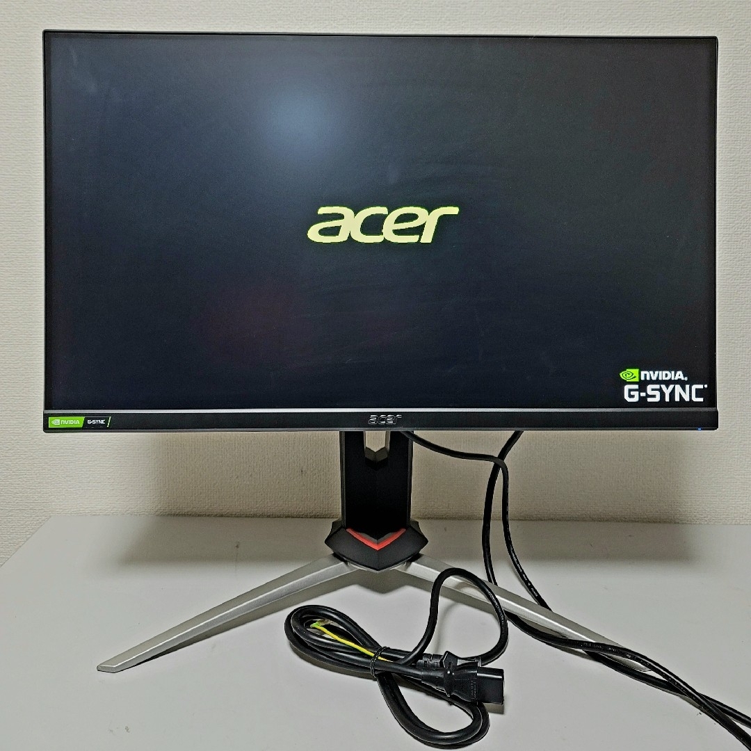 美品 Acer XV253QXbmiiprzx 240Hz ゲーミングモニターの通販 by 美品 Acer XV253QXbmiiprzx 240Hz ゲーミングモニターの通販 by