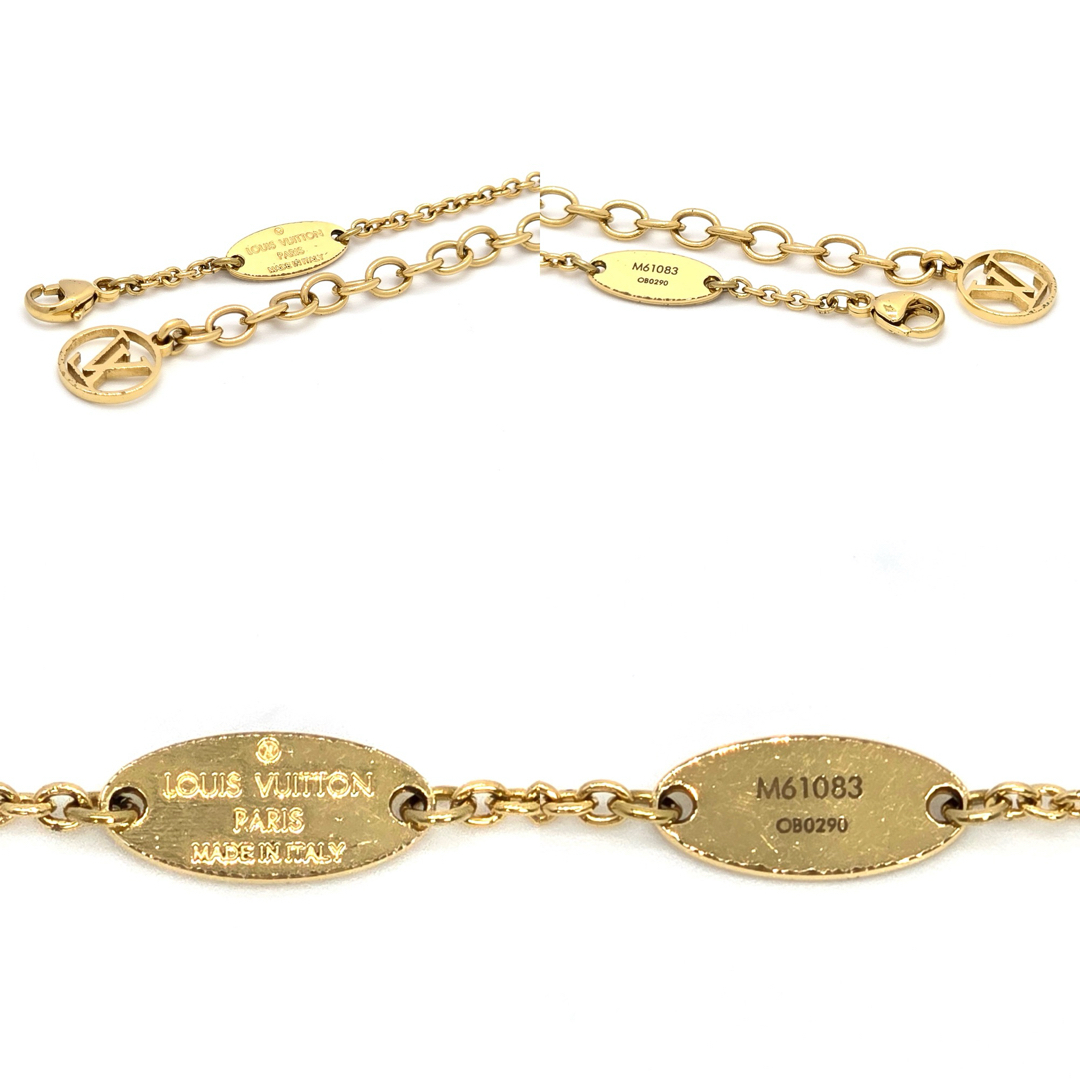 LOUIS VUITTON - ルイヴィトン M61083 ネックレス エセンシャル LOUIS VUITTON - ルイヴィトン M61083 ネックレス エセンシャル