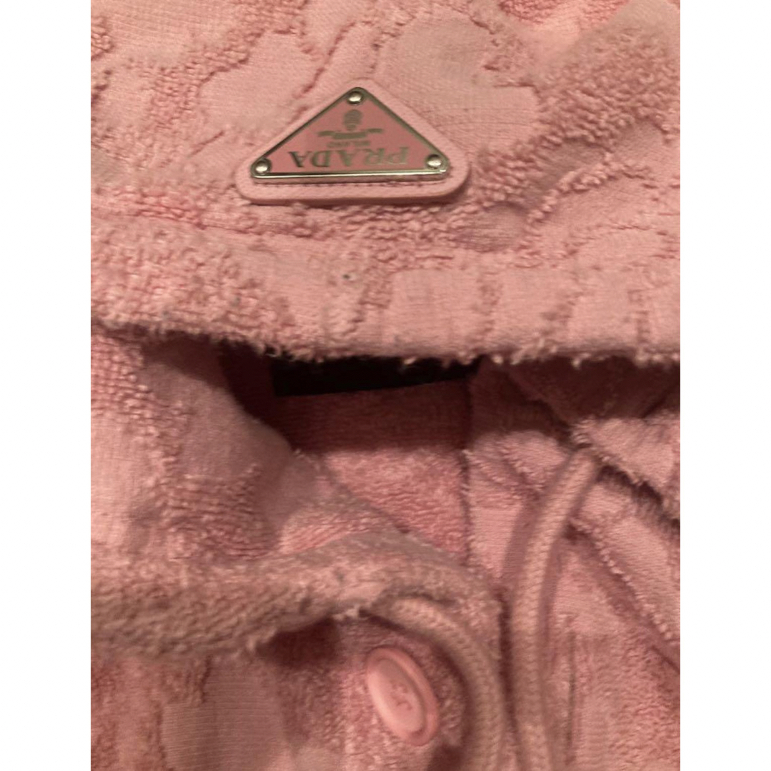 PRADA - prada 花柄パーカー ピンクの通販 by ria's shop PRADA - prada 花柄パーカー ピンクの通販 by ria's shop