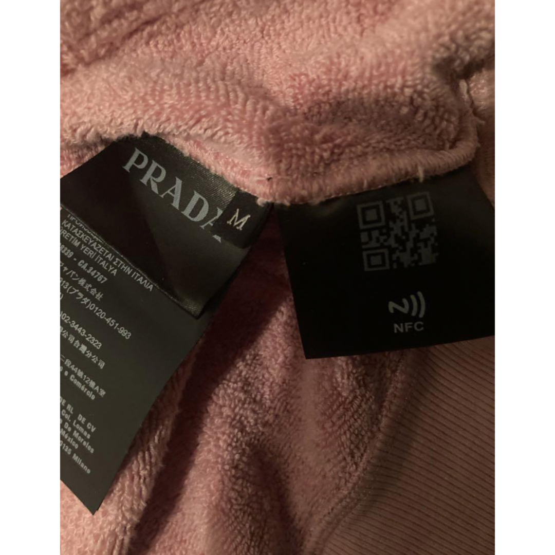 PRADA - prada 花柄パーカー ピンクの通販 by ria's shop PRADA - prada 花柄パーカー ピンクの通販 by ria's shop