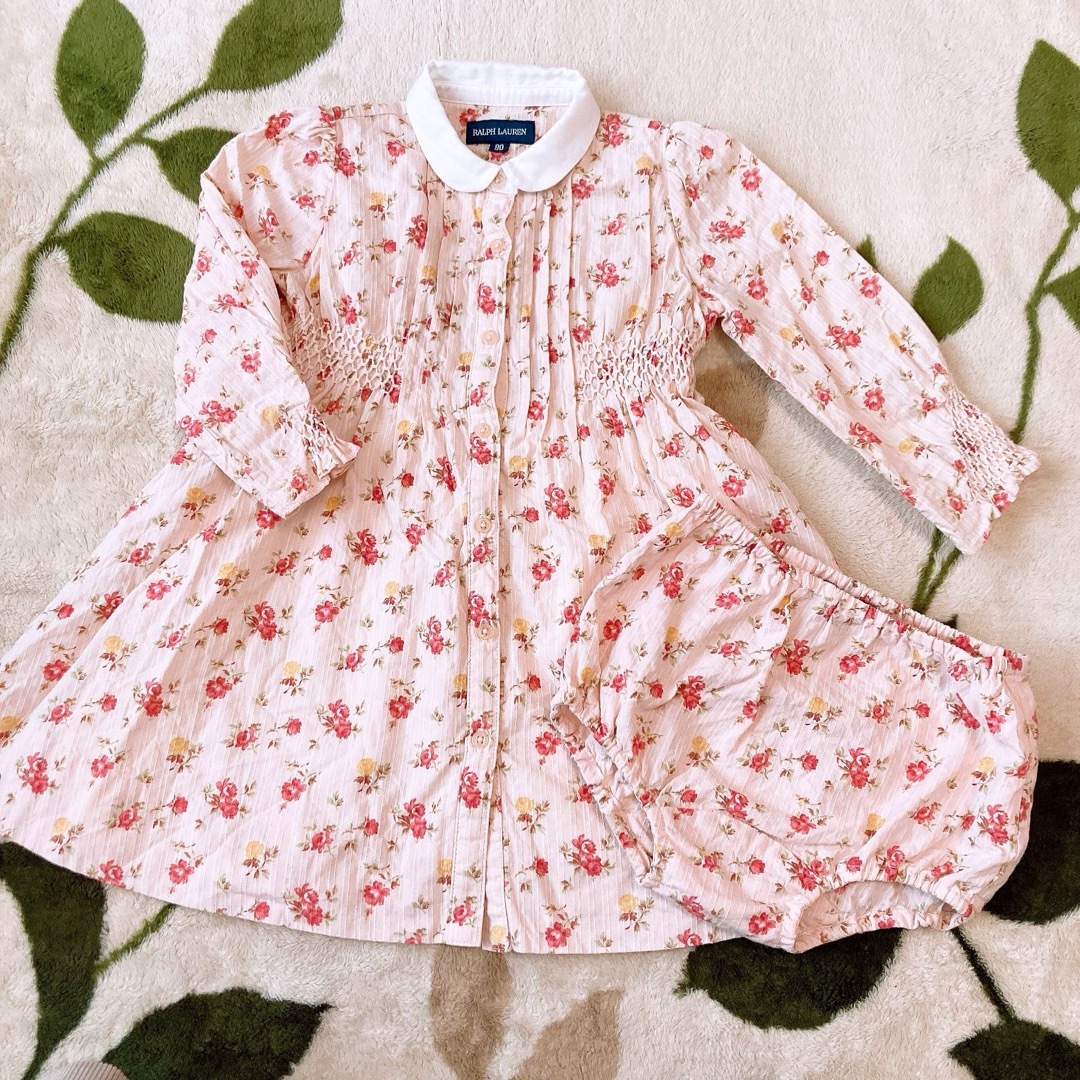 Ralph Lauren - ラルフローレン ワンピース セットアップ 90の Ralph Lauren - ラルフローレン ワンピース セットアップ 90の