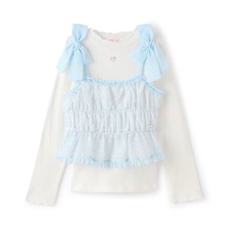 mezzo piano - レア 平成レトロ ミミポポちゃん メゾピアノ ロン mezzo piano - レア 平成レトロ ミミポポちゃん メゾピアノ ロン