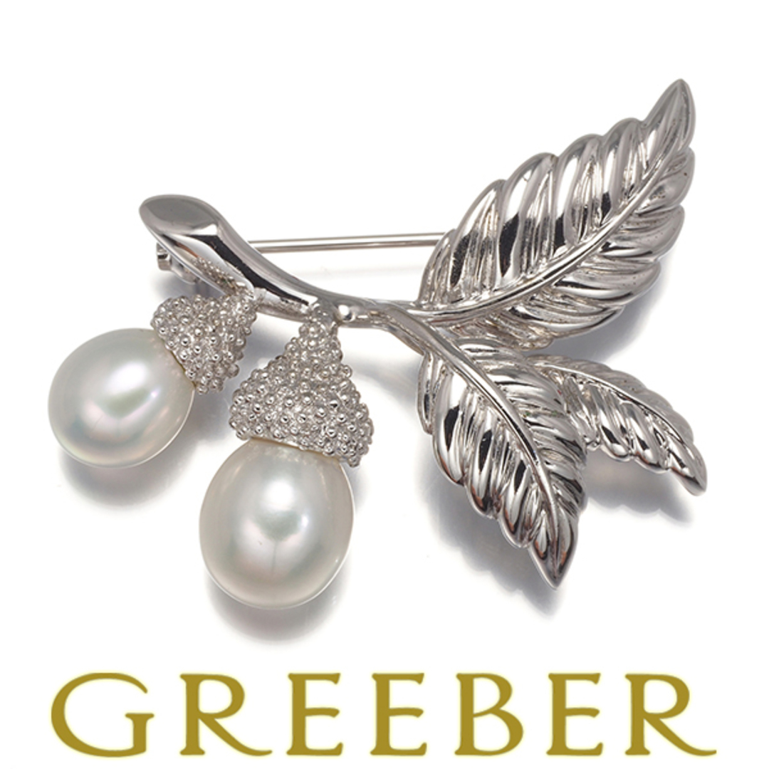 MIKIMOTO - ミキモト ブローチ パール 真珠 7.4-8.4mm どんぐり MIKIMOTO - ミキモト ブローチ パール 真珠 7.4-8.4mm どんぐり