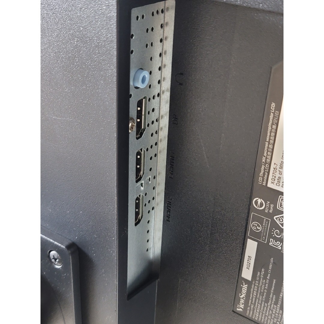 美品 ViewSnic XG2705 27インチ 144Hzゲーミングモニターの通販 美品 ViewSnic XG2705 27インチ 144Hzゲーミングモニターの通販