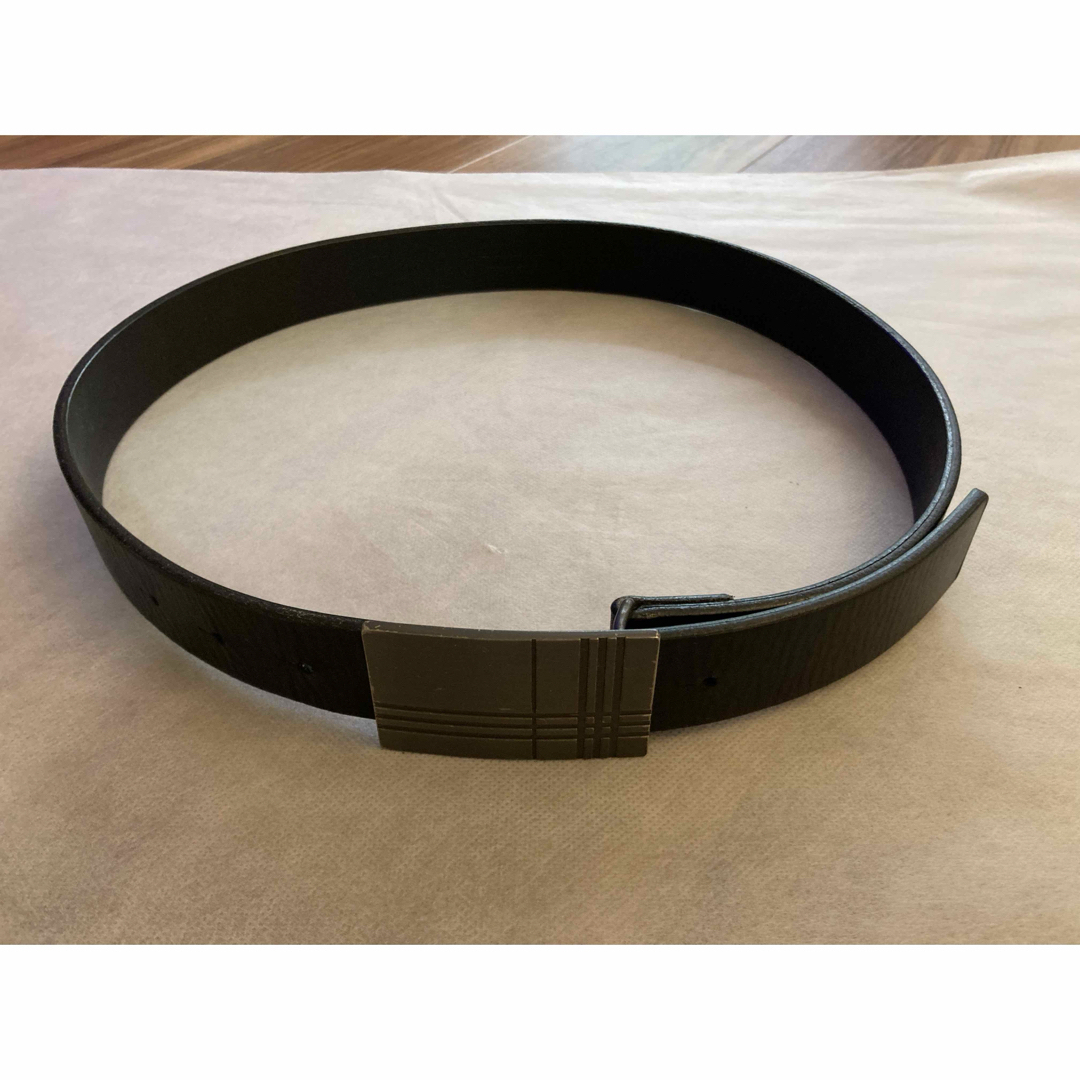 BURBERRY BLACK LABEL - バーバリーブラックレーベル黒ベルト BURBERRY BLACK LABEL - バーバリーブラックレーベル黒ベルト