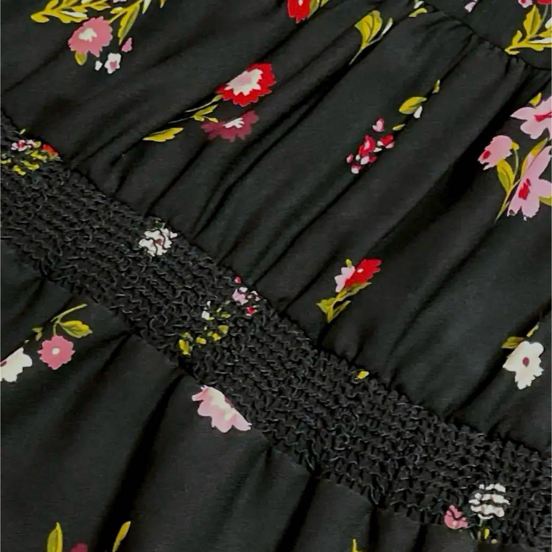 kate spade NEW YORK - 良品 kate spade ティアード フリル 腰 kate spade NEW YORK - 良品 kate spade ティアード フリル 腰