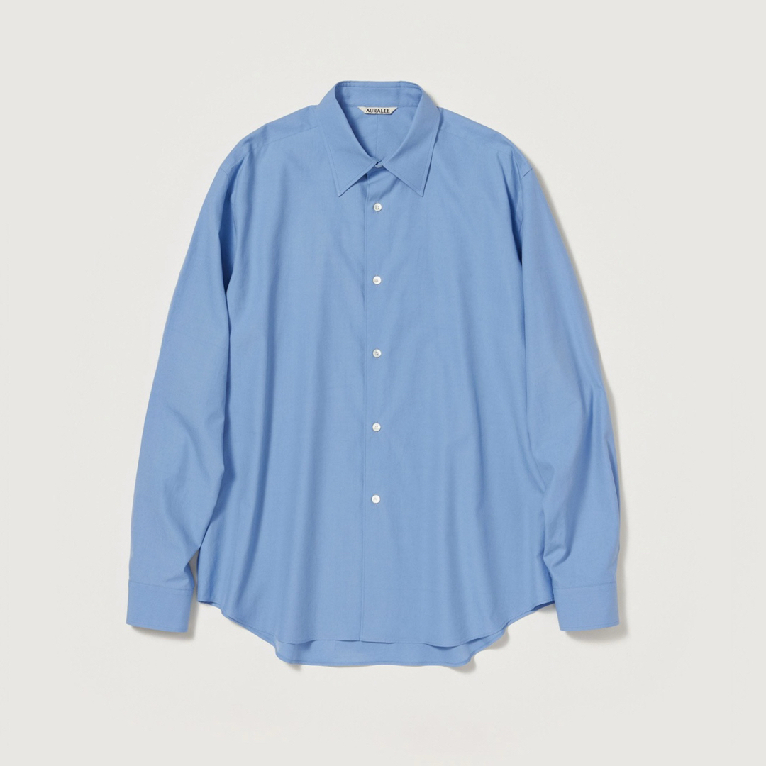 AURALEE - AURALEE WASHED FINX TWILL SHIRTの通販 by AURALEE - AURALEE WASHED FINX TWILL SHIRTの通販 by