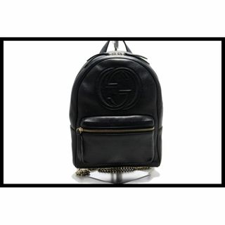 GUCCI - グッチ ソーホー チェーン リュックサック GUCCI - グッチ ソーホー チェーン リュックサック