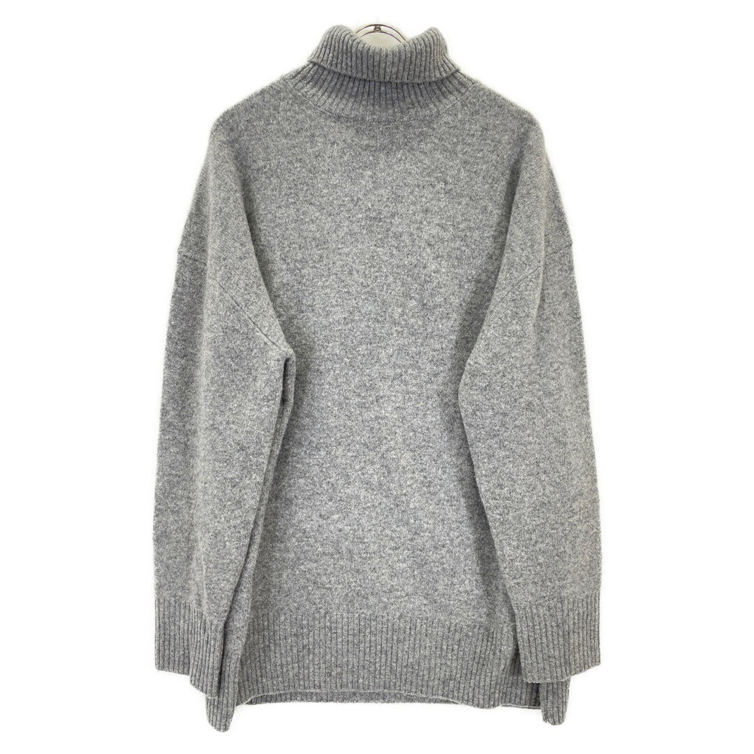 LE CIEL BLEU - ルシェルブルー 24AW グレー ウールカシミヤ タートルネックニット LE CIEL BLEU - ルシェルブルー 24AW グレー ウールカシミヤ タートルネックニット
