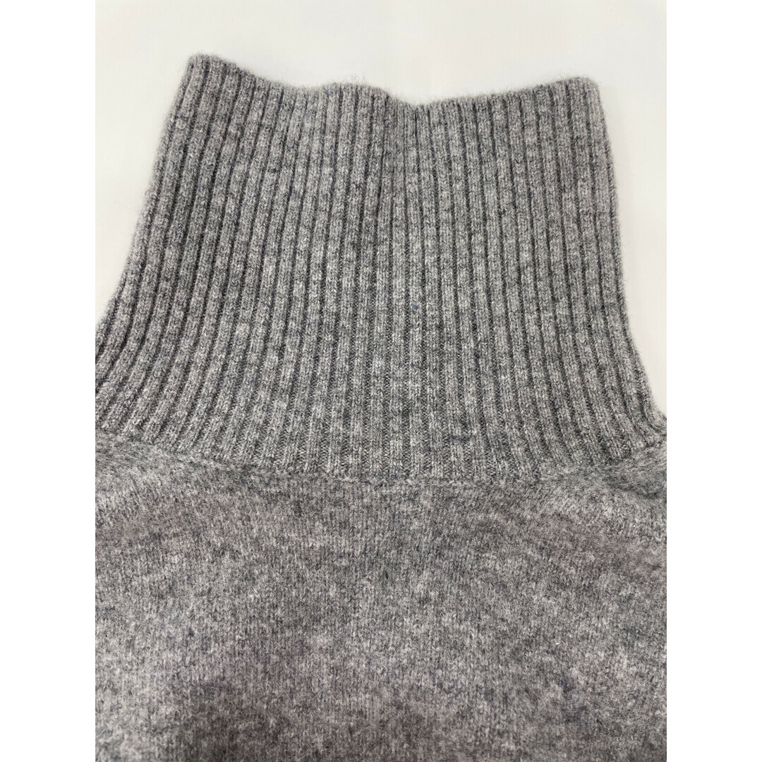 LE CIEL BLEU - ルシェルブルー 24AW グレー ウールカシミヤ タートルネックニット LE CIEL BLEU - ルシェルブルー 24AW グレー ウールカシミヤ タートルネックニット