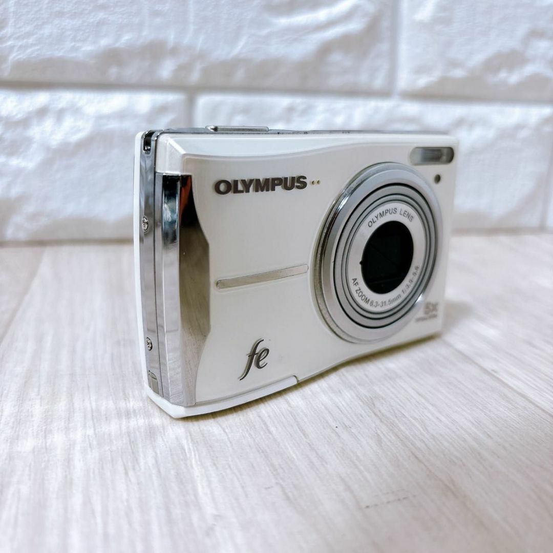 OLYMPUS - OLYMPUS コンパクトデジタルカメラ FE-46 ホワイト OLYMPUS - OLYMPUS コンパクトデジタルカメラ FE-46 ホワイト