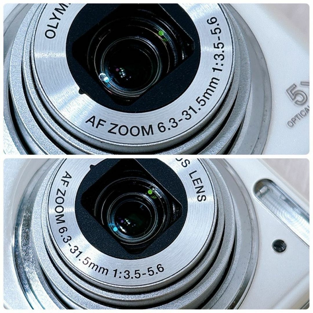 OLYMPUS - OLYMPUS コンパクトデジタルカメラ FE-46 ホワイト OLYMPUS - OLYMPUS コンパクトデジタルカメラ FE-46 ホワイト