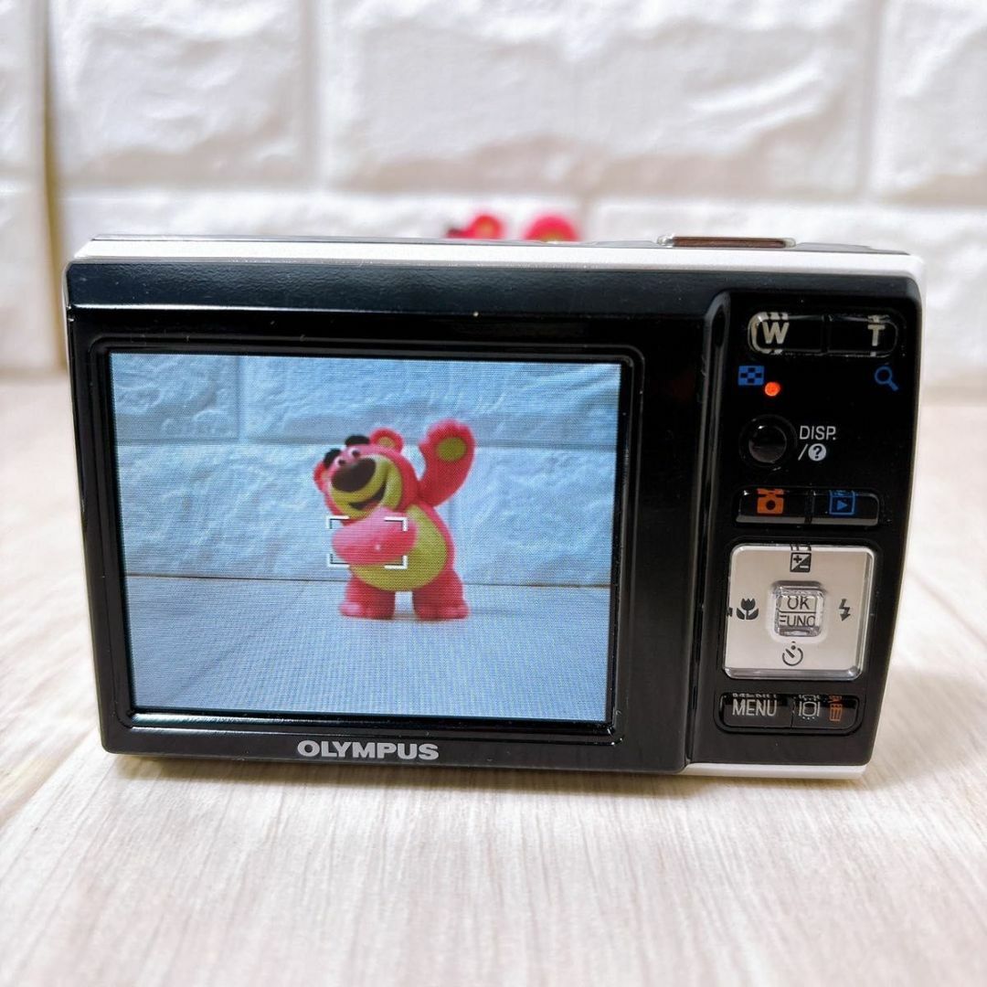 OLYMPUS - OLYMPUS コンパクトデジタルカメラ FE-46 ホワイト OLYMPUS - OLYMPUS コンパクトデジタルカメラ FE-46 ホワイト