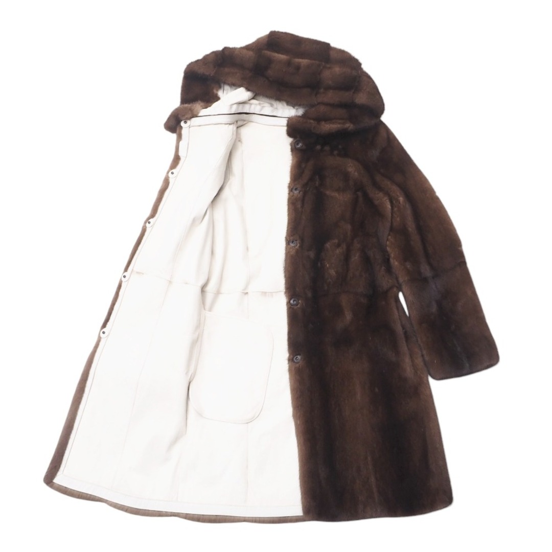 FENDI - FENDI フェンディ コート サイズ38 ミンク MINK ファー FENDI - FENDI フェンディ コート サイズ38 ミンク MINK ファー