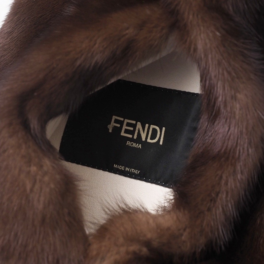 FENDI - FENDI フェンディ コート サイズ38 ミンク MINK ファー FENDI - FENDI フェンディ コート サイズ38 ミンク MINK ファー