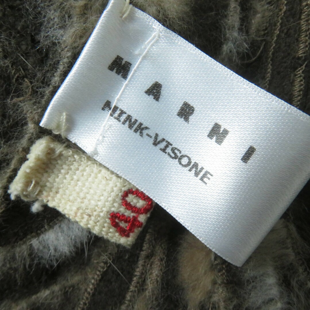 MARNI - 美品☆MARNI マルニ ミンク フロントオープン MINK MARNI - 美品☆MARNI マルニ ミンク フロントオープン MINK