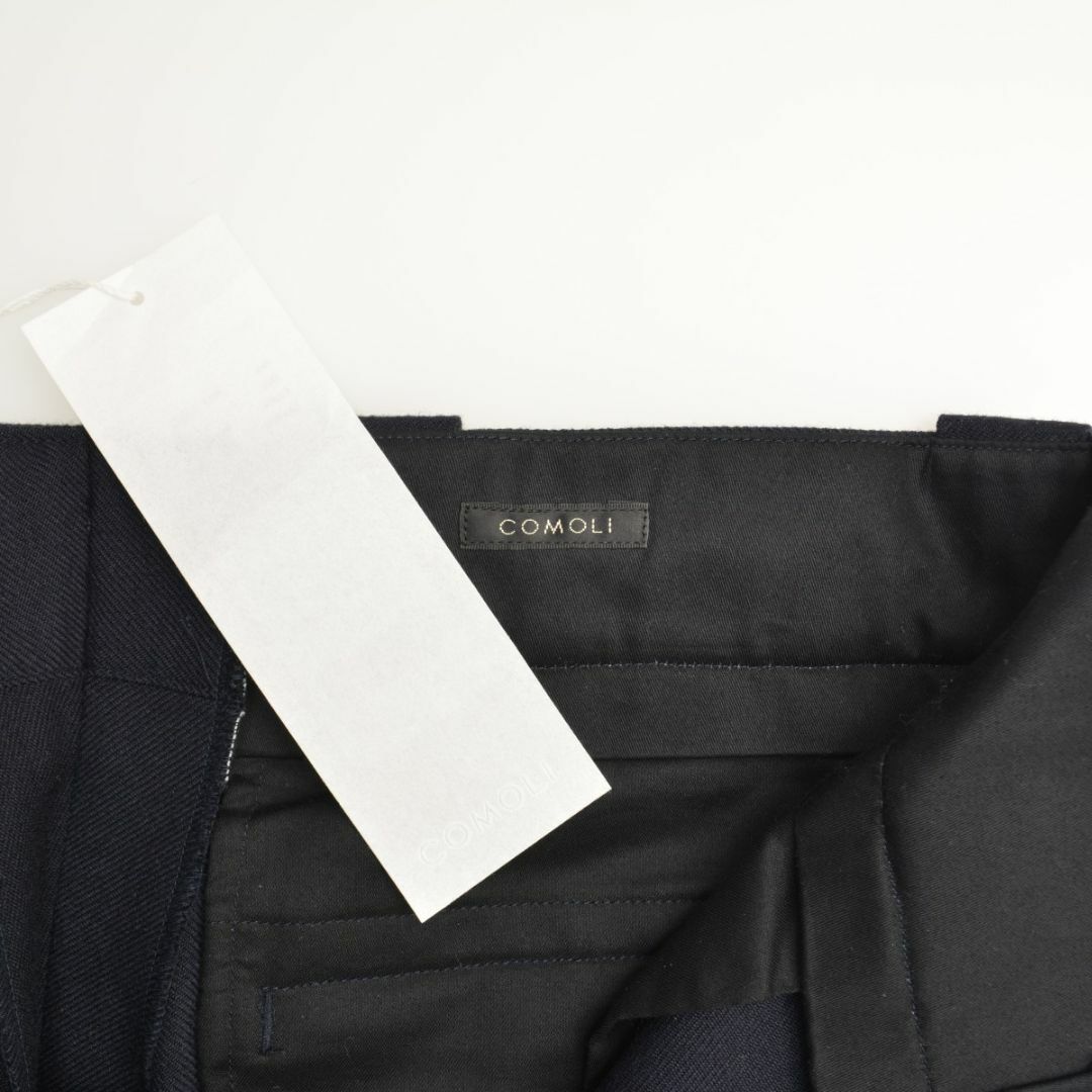 COMOLI - 【COMOLI】24AW A03-03023 ウールサージ パンツウール COMOLI - 【COMOLI】24AW A03-03023 ウールサージ パンツウール