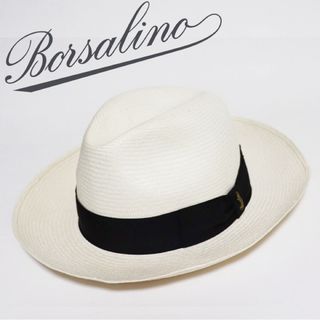 Borsalino - 《ボルサリーノ》新品 イタリア製 高級パナマハット Borsalino - 《ボルサリーノ》新品 イタリア製 高級パナマハット