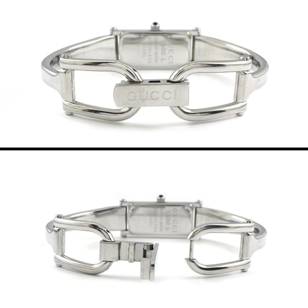GUCCI - グッチ GUCCI 腕時計 バングルウォッチ 1500L ホース GUCCI - グッチ GUCCI 腕時計 バングルウォッチ 1500L ホース