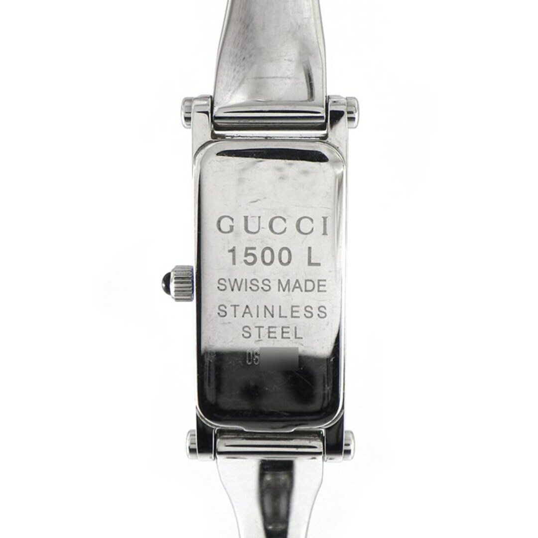 GUCCI - グッチ GUCCI 腕時計 バングルウォッチ 1500L ホース GUCCI - グッチ GUCCI 腕時計 バングルウォッチ 1500L ホース