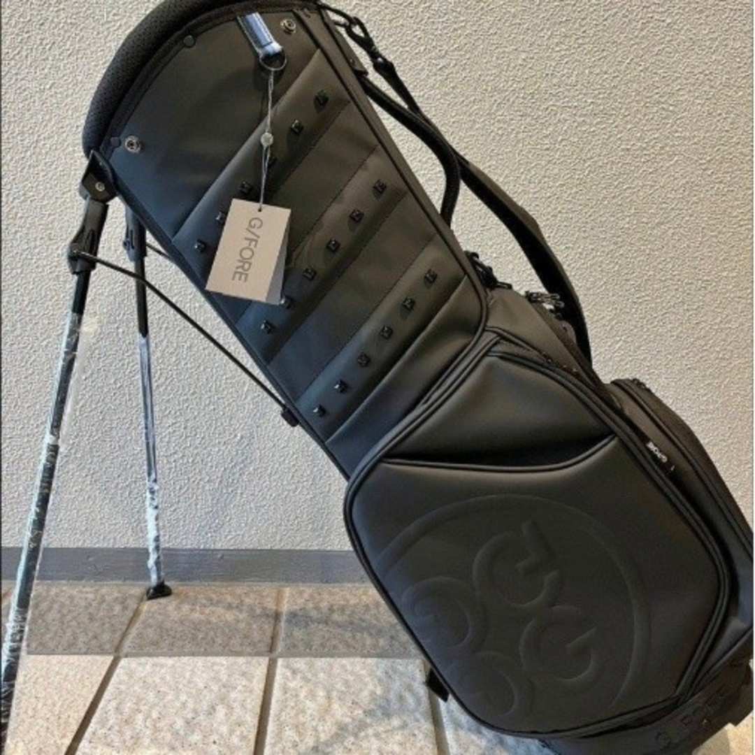 G/FORE ジーフォア キャディバッグ スタンドバッグ ブラックの G/FORE ジーフォア キャディバッグ スタンドバッグ ブラックの