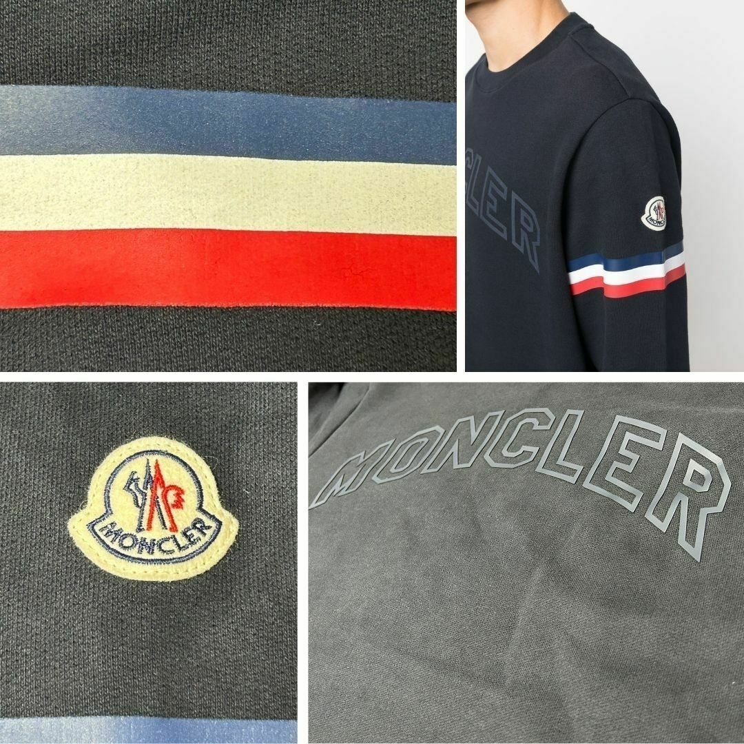 MONCLER - 新品未使用☆MONCLERトリコロールアクセントロゴ MONCLER - 新品未使用☆MONCLERトリコロールアクセントロゴ