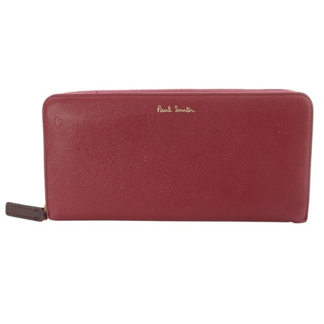 Paul Smith - ポールスミス ハート ラウンドファスナー 長財布 Paul Smith - ポールスミス ハート ラウンドファスナー 長財布