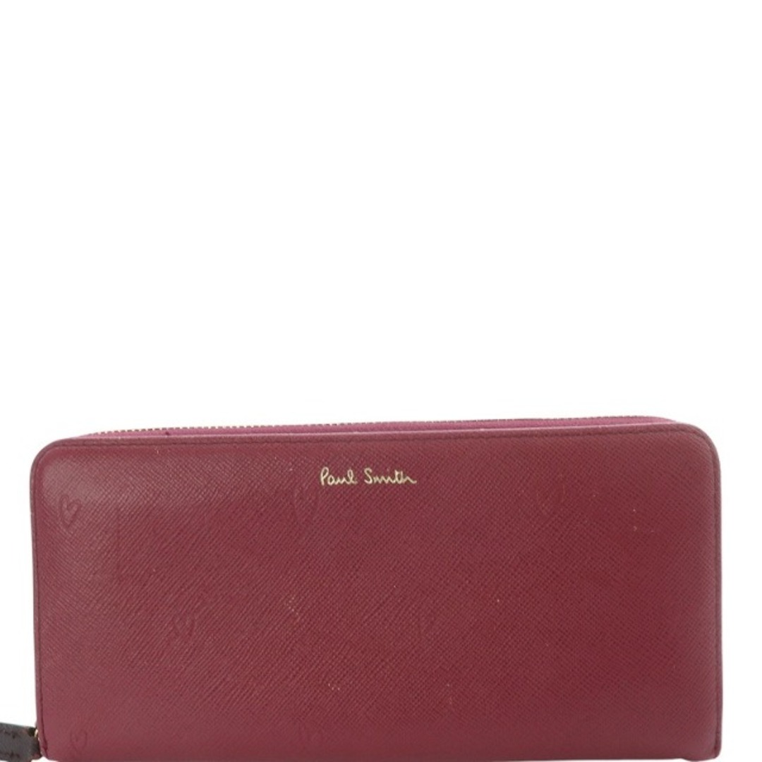 Paul Smith - ポールスミス ハート ラウンドファスナー 長財布 Paul Smith - ポールスミス ハート ラウンドファスナー 長財布