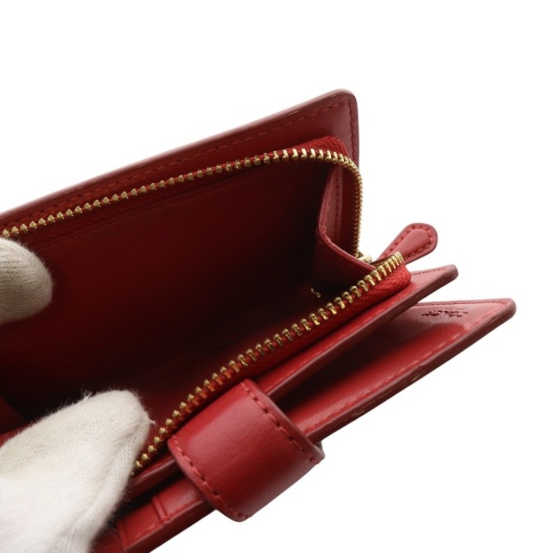 COACH - コーチ シグネチャー 二つ折り財布 ロゴ 茶色 赤の通販 COACH - コーチ シグネチャー 二つ折り財布 ロゴ 茶色 赤の通販